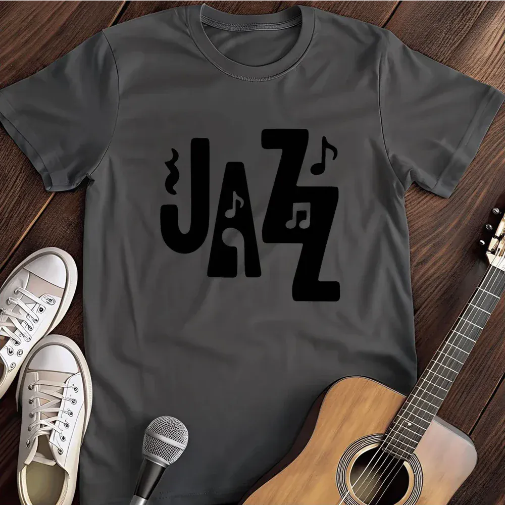 Printify T-Shirt Dark Heather / S Just Jazz Iv T Shirt