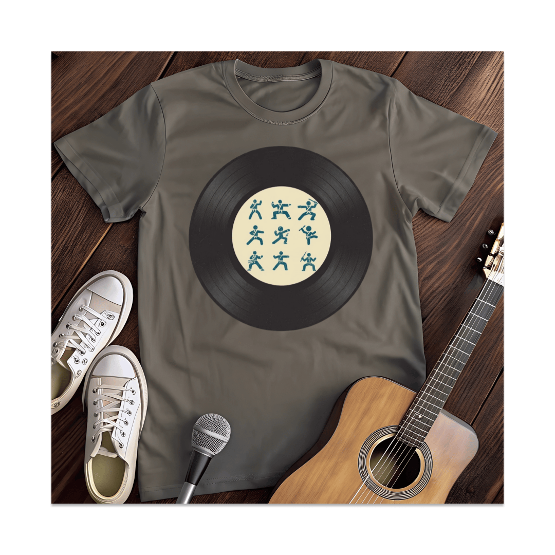 Printify T-Shirt Dark Heather / S Kung Fu Groove T-Shirt