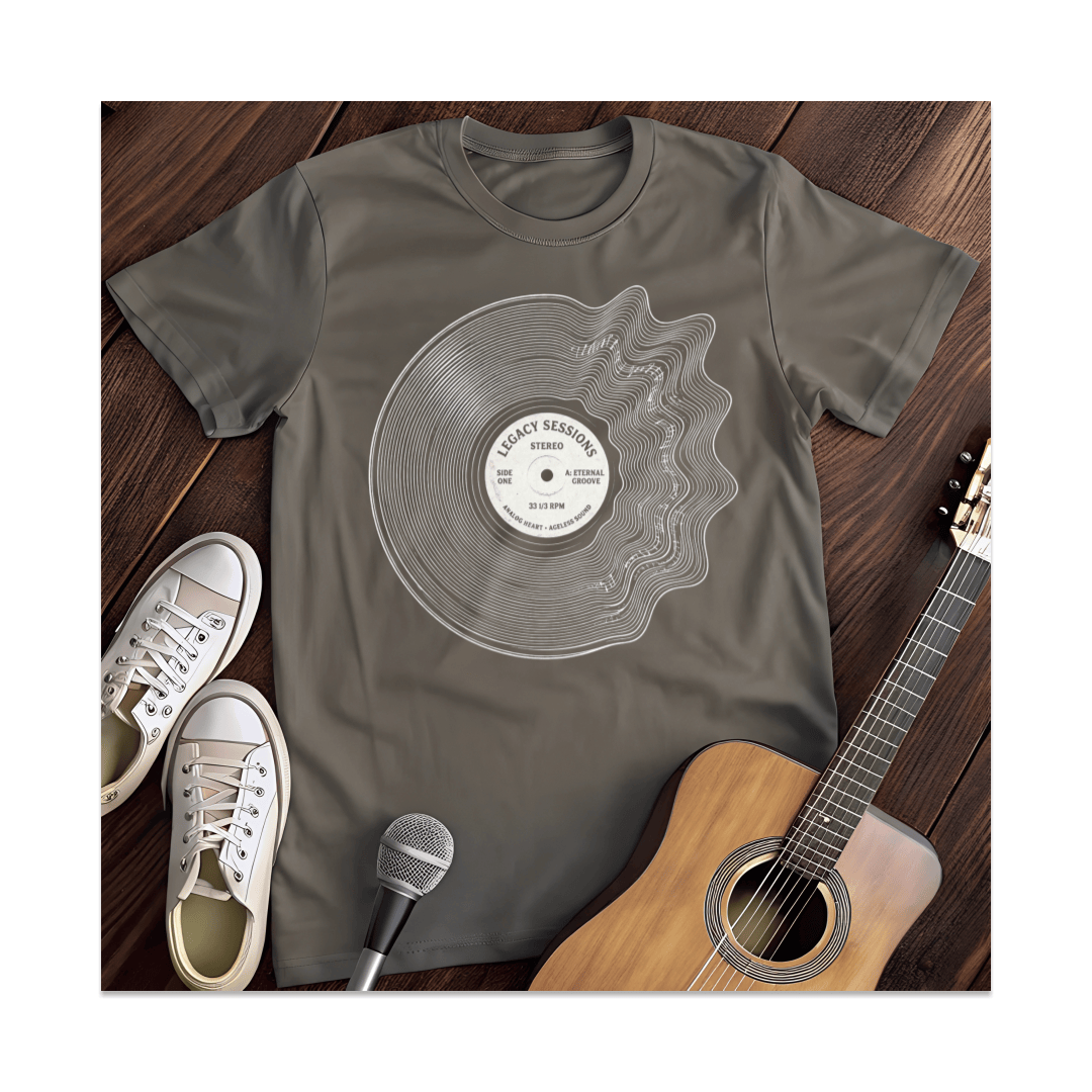 Printify T-Shirt Dark Heather / S Legacy Sessions Melted Vinyl T-Shirt