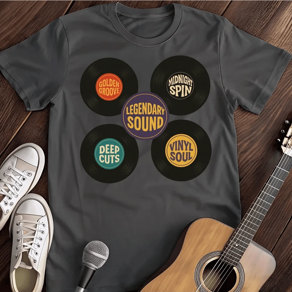 Printify T-Shirt Dark Heather / S Legendary Sounds T Shirt