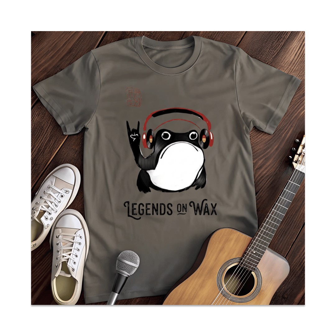 Printify T-Shirt Dark Heather / S Legnds On Wax T-Shirt