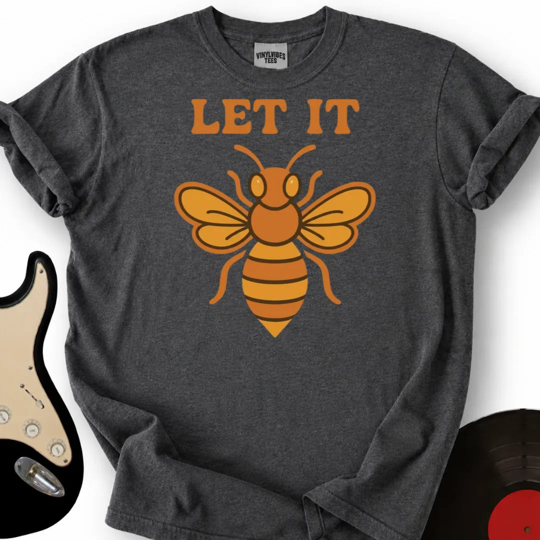 Printify T-Shirt Dark Heather / S Let It B T-Shirt