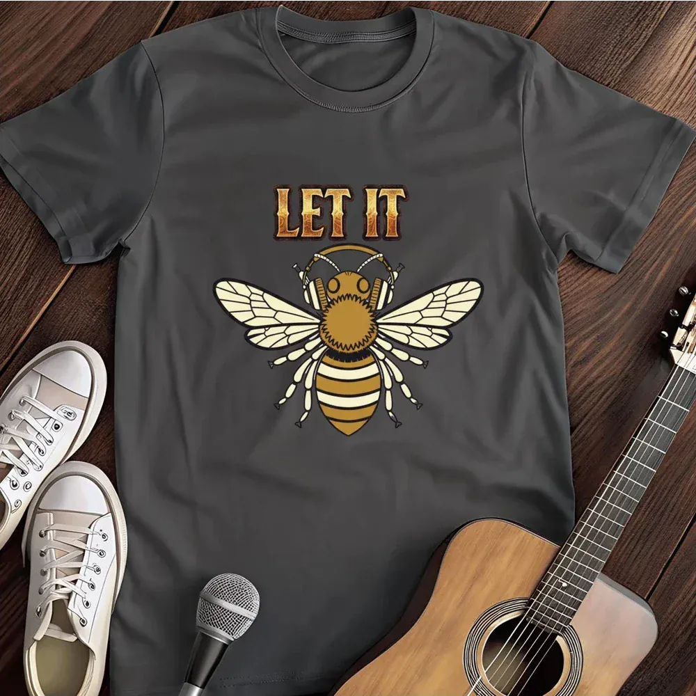 Printify T-Shirt Dark Heather / S Let It Bee T Shirt