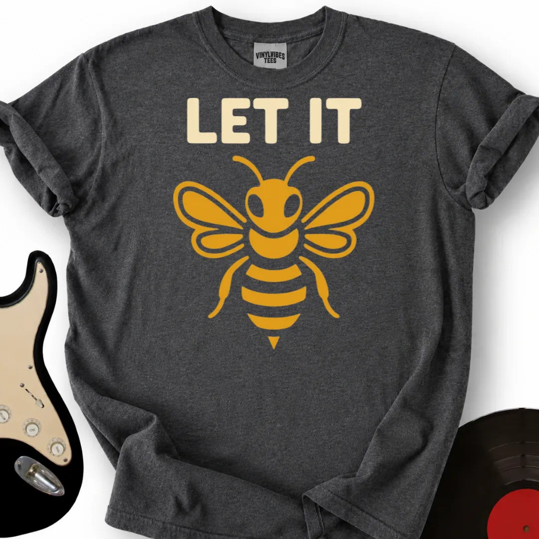 Printify T-Shirt Dark Heather / S Let It T-Shirt