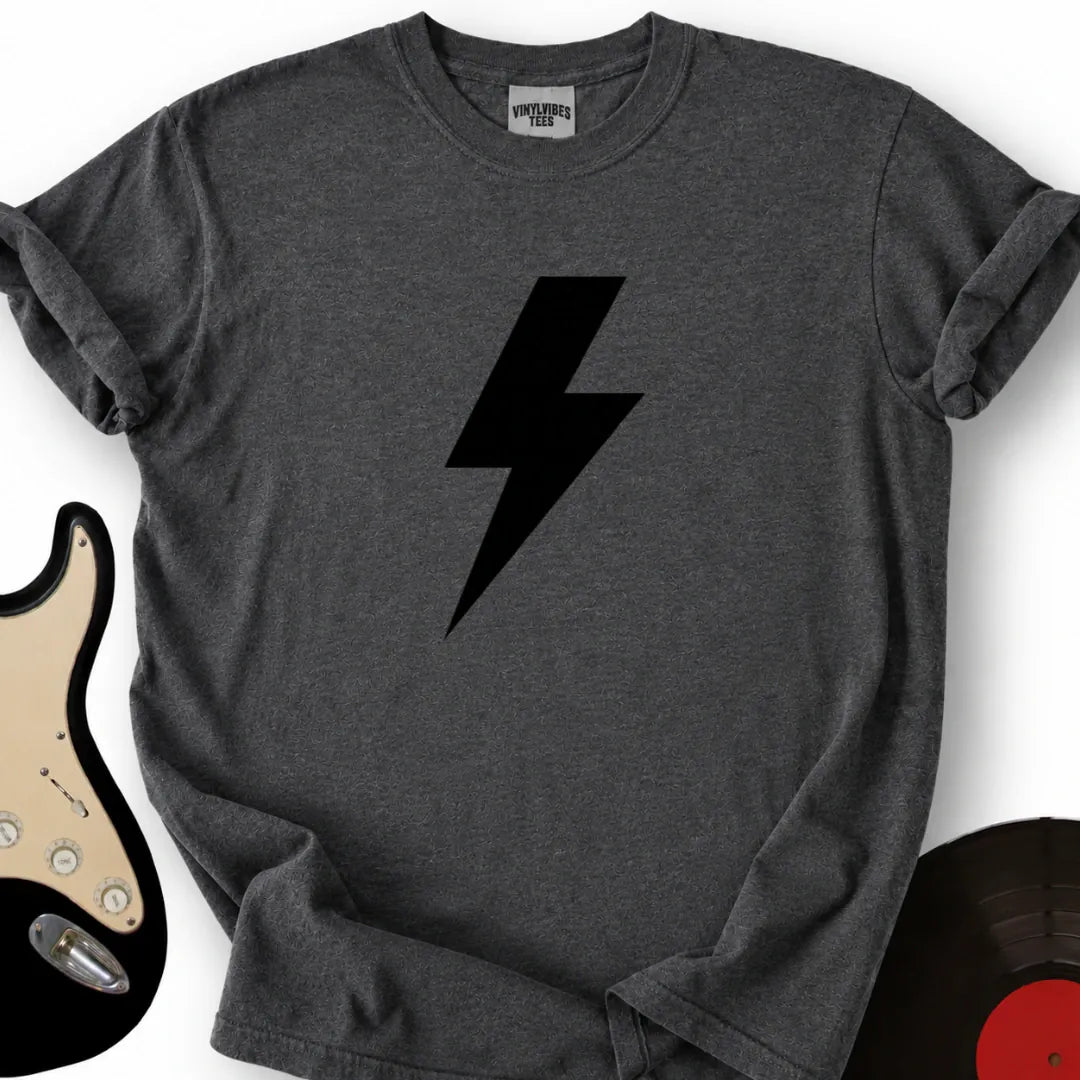 Printify T-Shirt Dark Heather / S Lightning Bolt T-Shirt