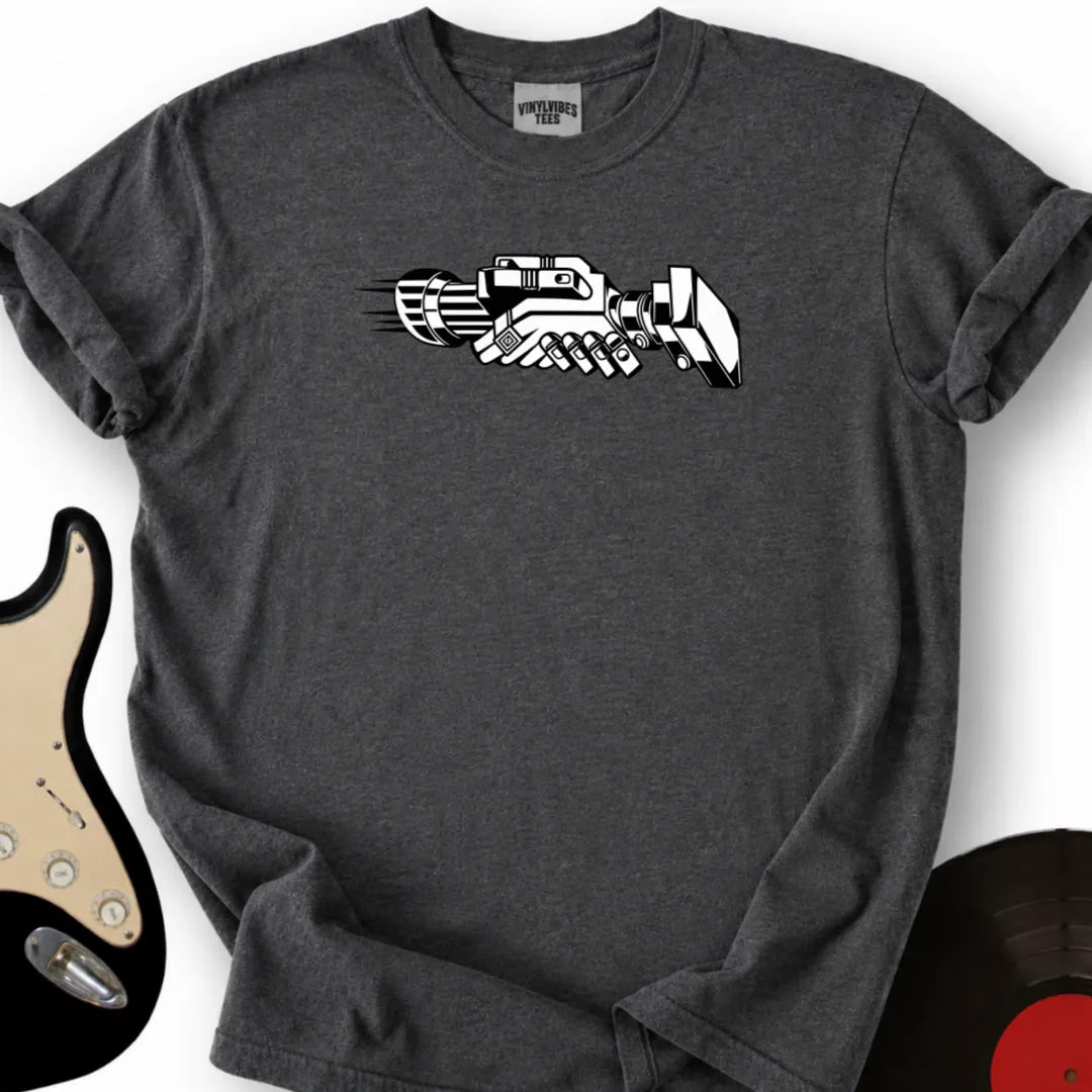 Printify T-Shirt Dark Heather / S Machine T-Shirt