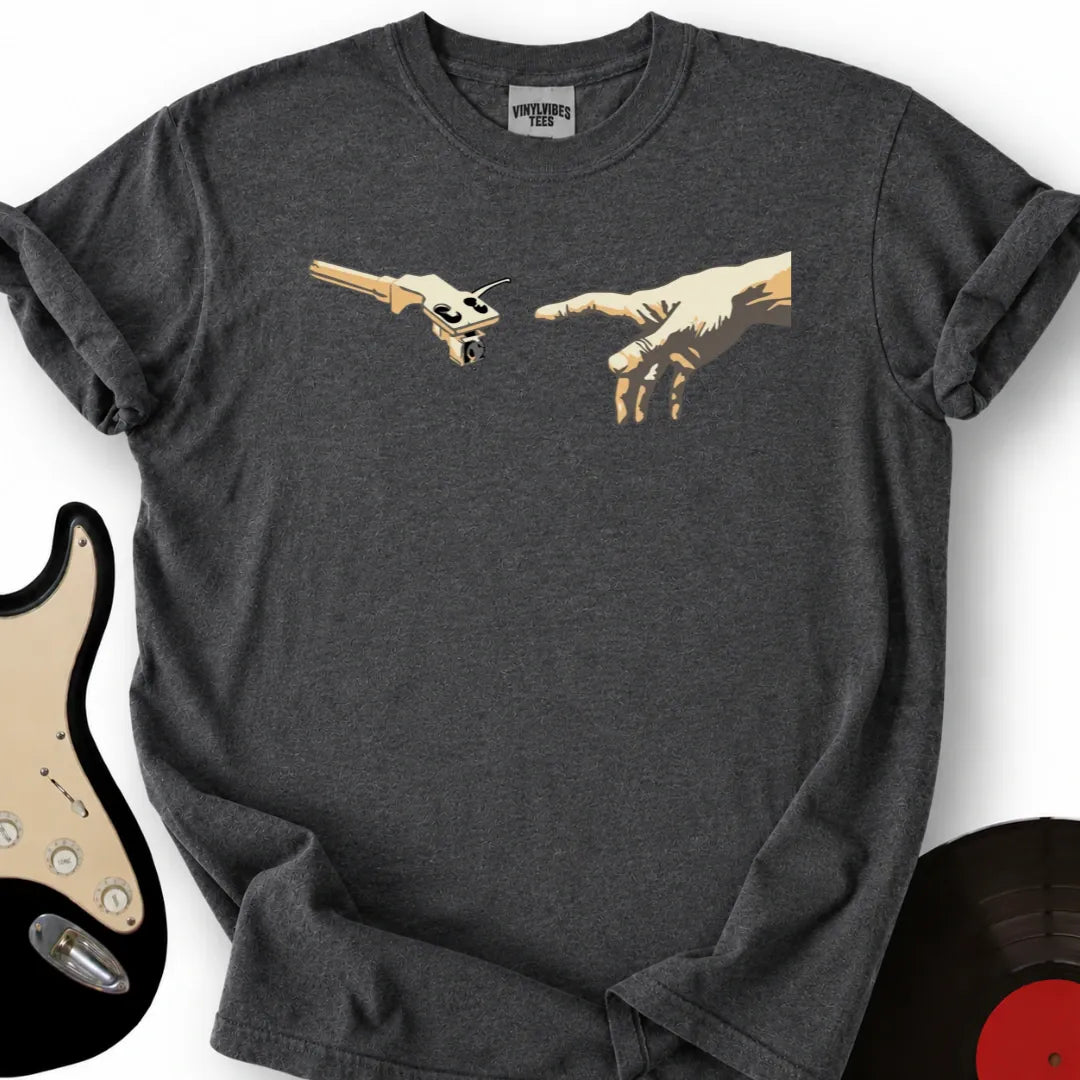 Printify T-Shirt Dark Heather / S Michelangelo Needle T-Shirt