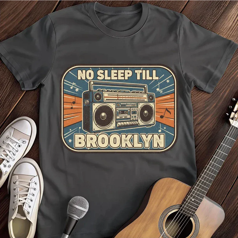 Printify T-Shirt Dark Heather / S No Sleep T Shirt