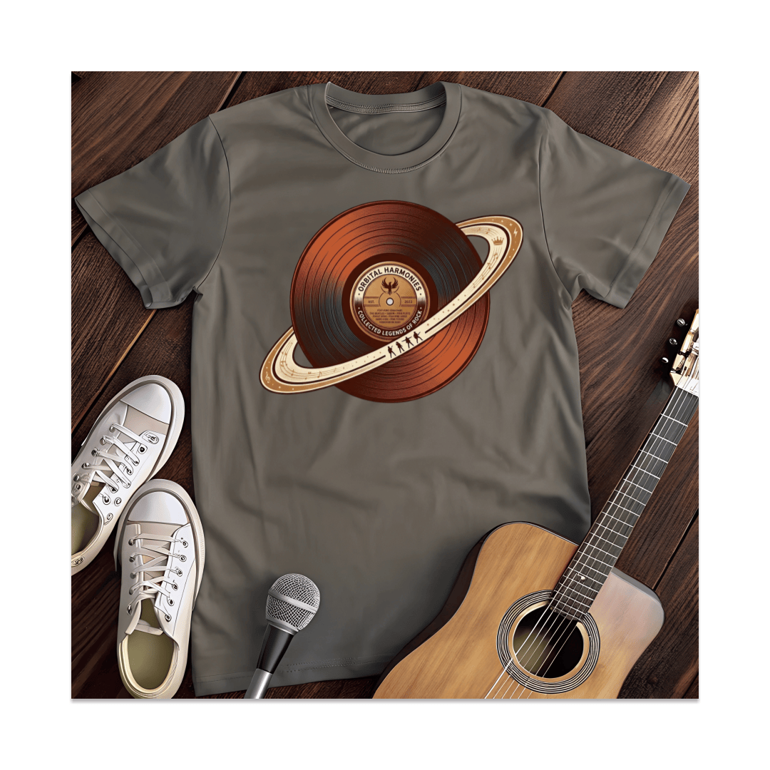 Printify T-Shirt Dark Heather / S Orbital Harmonies T-Shirt