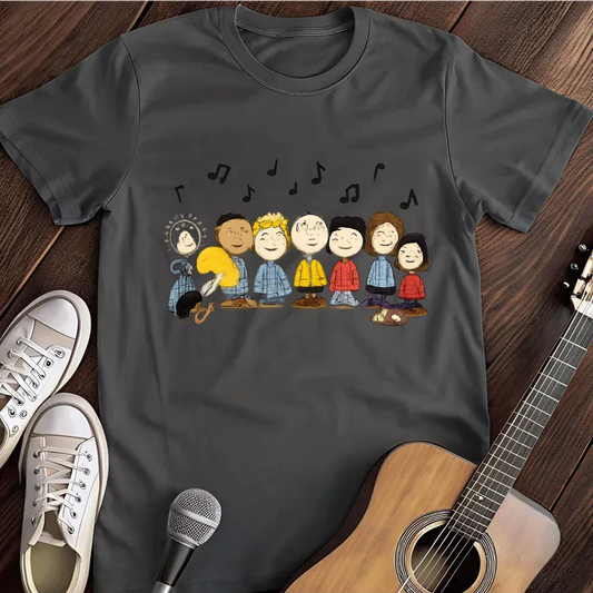 Printify T-Shirt Dark Heather / S Peanuts T Shirt