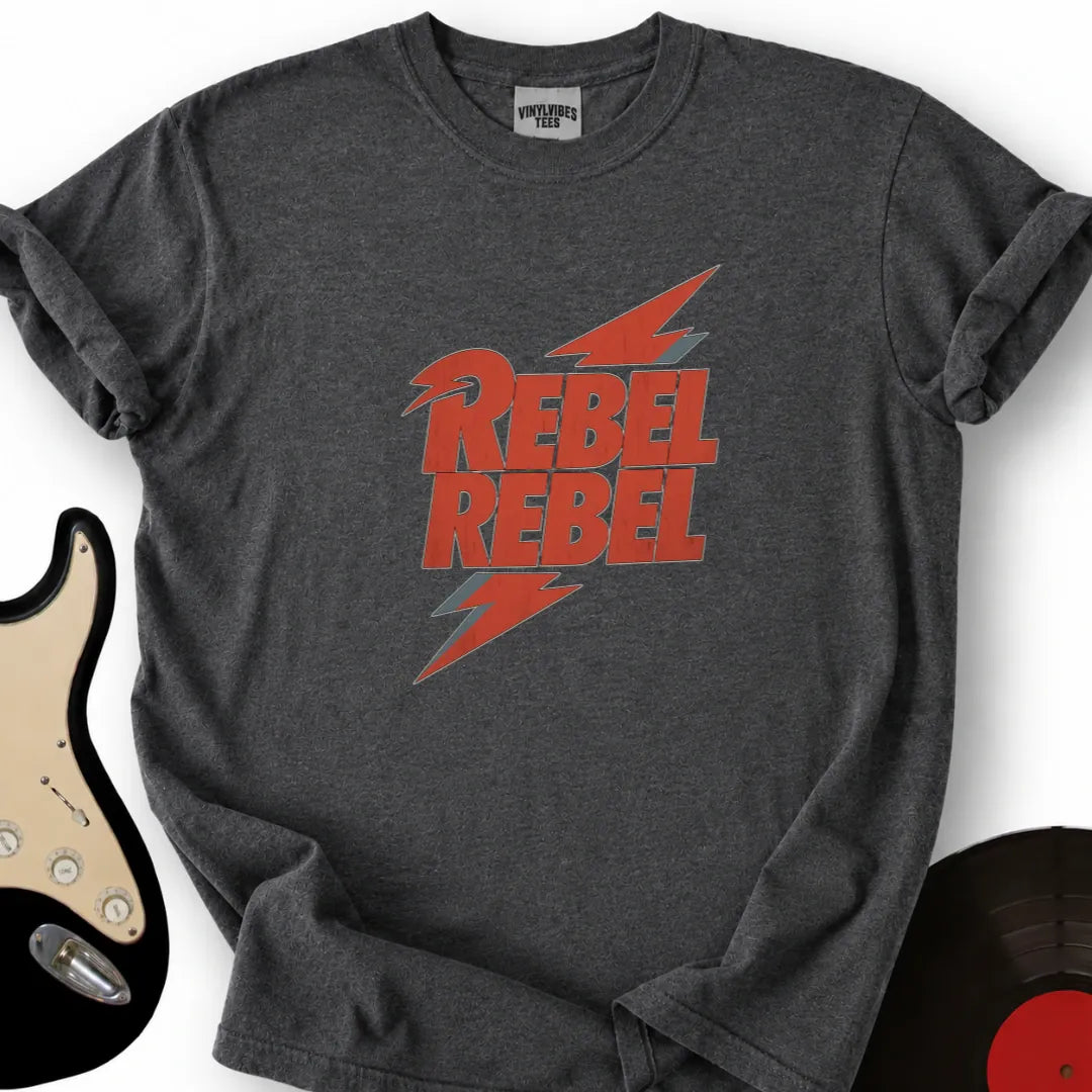 Printify T-Shirt Dark Heather / S Rebel Rebel T-Shirt