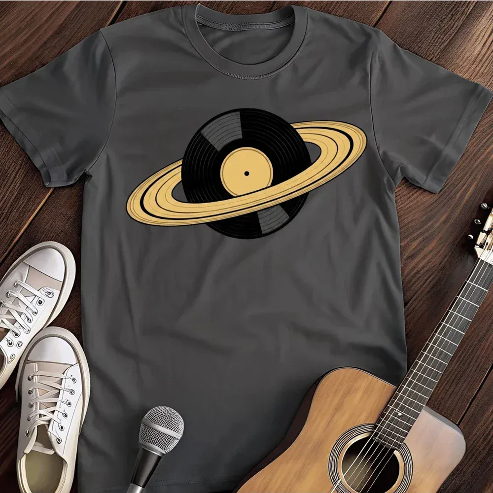 Printify T-Shirt Dark Heather / S Rings Of Saturn T Shirt