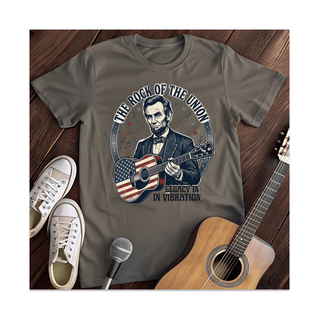 Printify T-Shirt Dark Heather / S Rock Of The Union T-Shirt