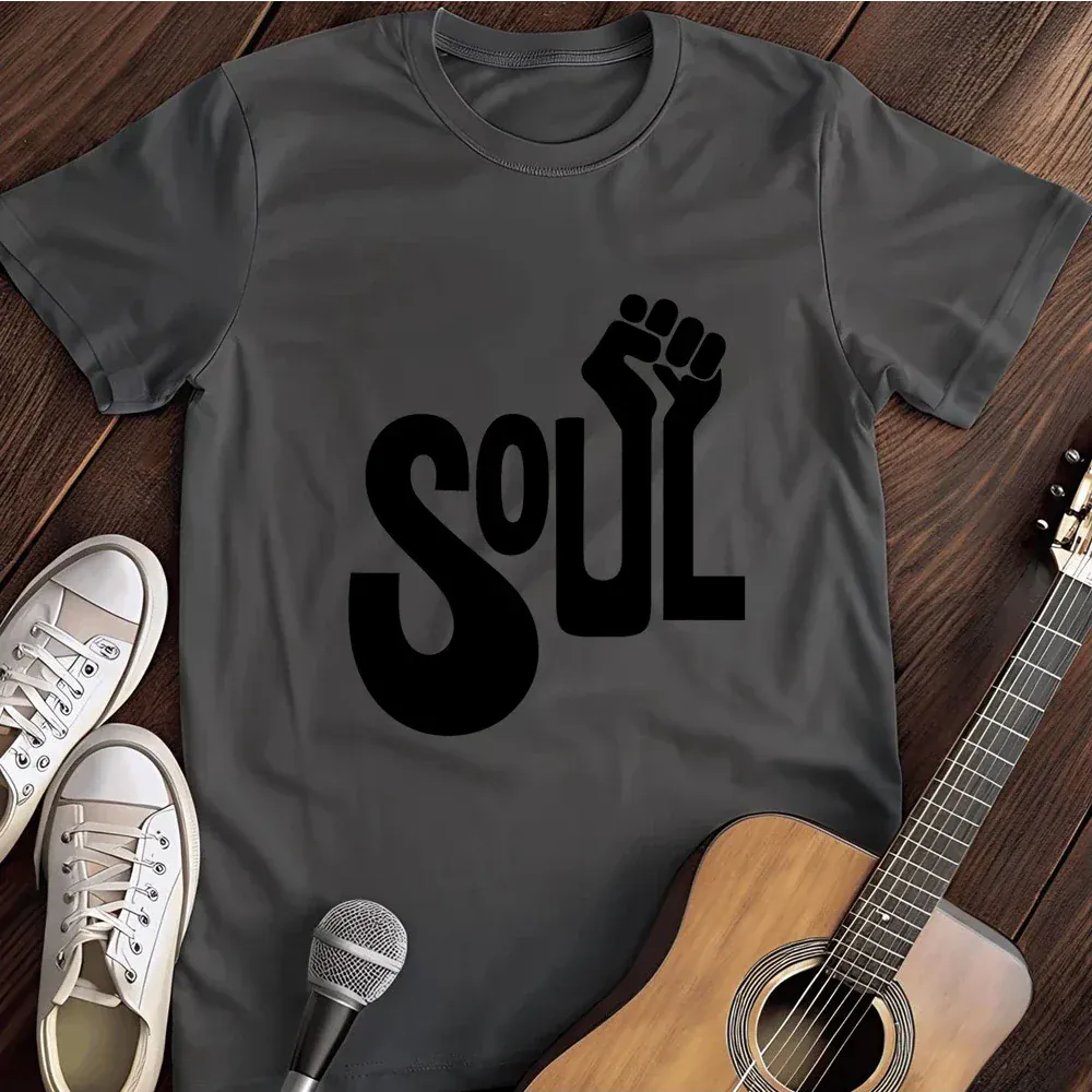 Printify T-Shirt Dark Heather / S Soul Fist T Shirt