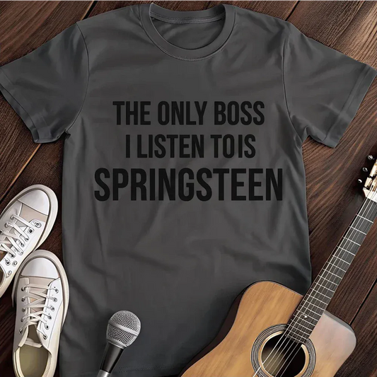 Printify T-Shirt Dark Heather / S Springsteen T Shirt