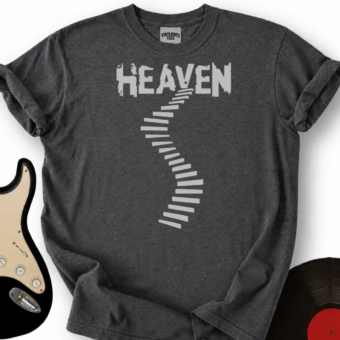 Printify T-Shirt Dark Heather / S Stairway T-Shirt