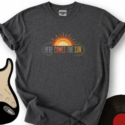 Printify T-Shirt Dark Heather / S Sun T-Shirt