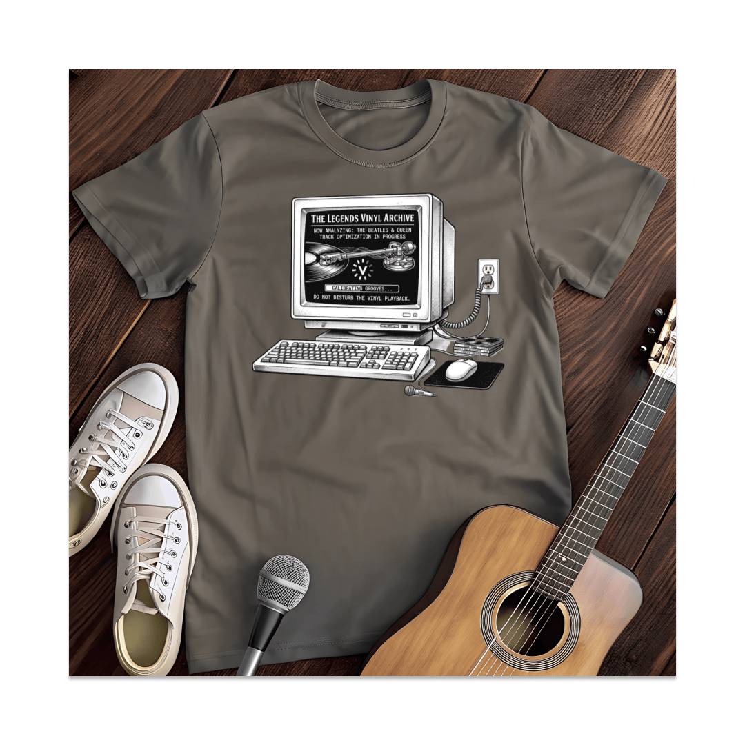 Printify T-Shirt Dark Heather / S The Legends Vinyl Archive T-Shirt