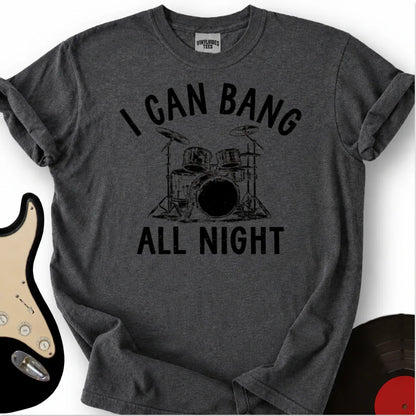 Printify T-Shirt Dark Heather / S The Midnight Drummer T-Shirt