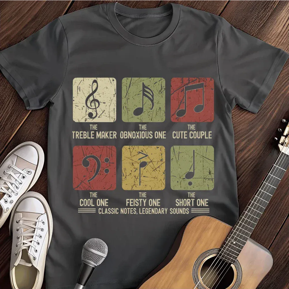 Printify T-Shirt Dark Heather / S The Treble Maker T Shirt