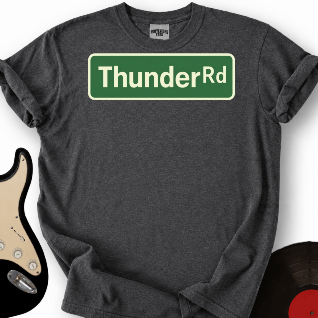 Printify T-Shirt Dark Heather / S Thunder Rd T -Shirt