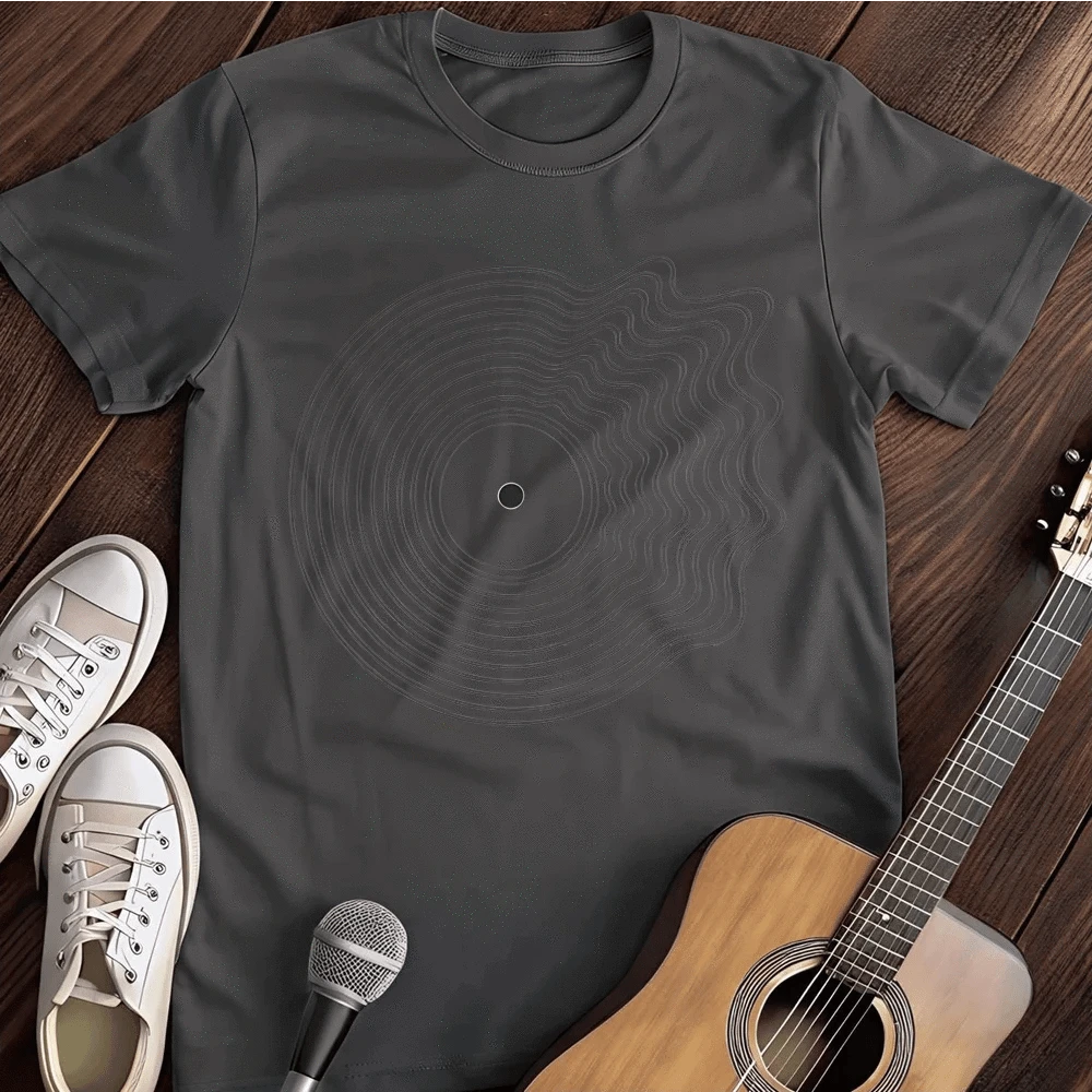 Printify T-Shirt Dark Heather / S Vinyl Arcs T Shirt