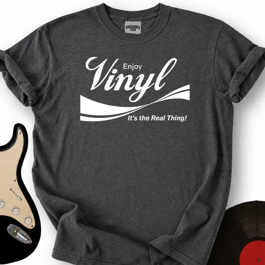 Printify T-Shirt Dark Heather / S Vinyl Coke T-Shirt