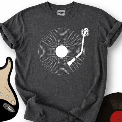 Printify T-Shirt Dark Heather / S Vinyl Dots T-Shirt