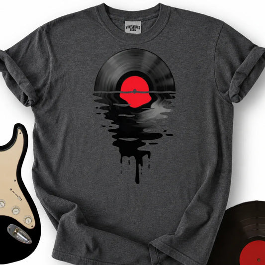 Printify T-Shirt Dark Heather / S Vinyl Sunsetter T-Shirt