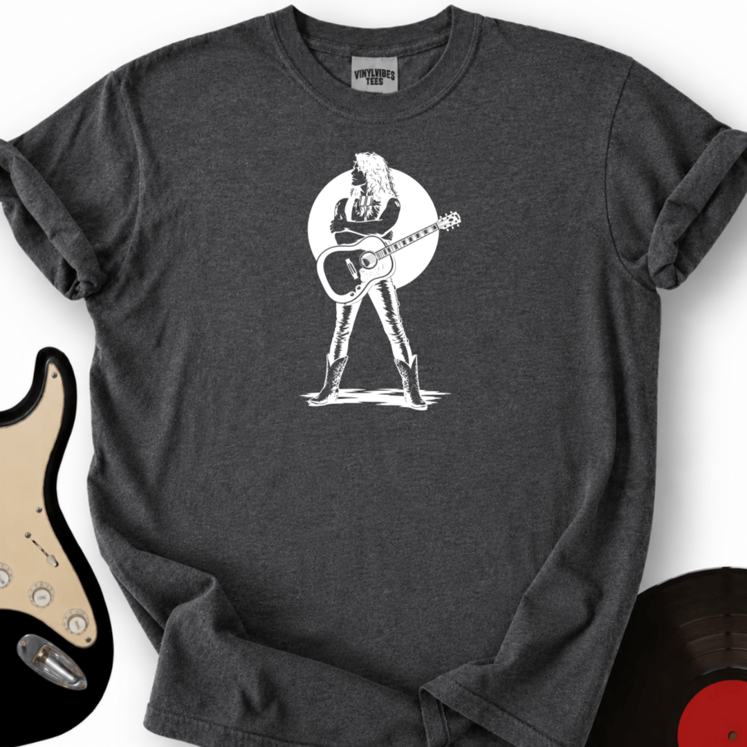 Printify T-Shirt Dark Heather / S White Wanted Dead or Alive T-Shirt_