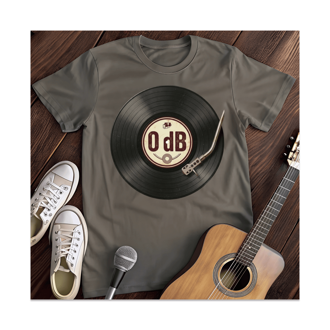 Printify T-Shirt Dark Heather / S Zero Decibels T-Shirt