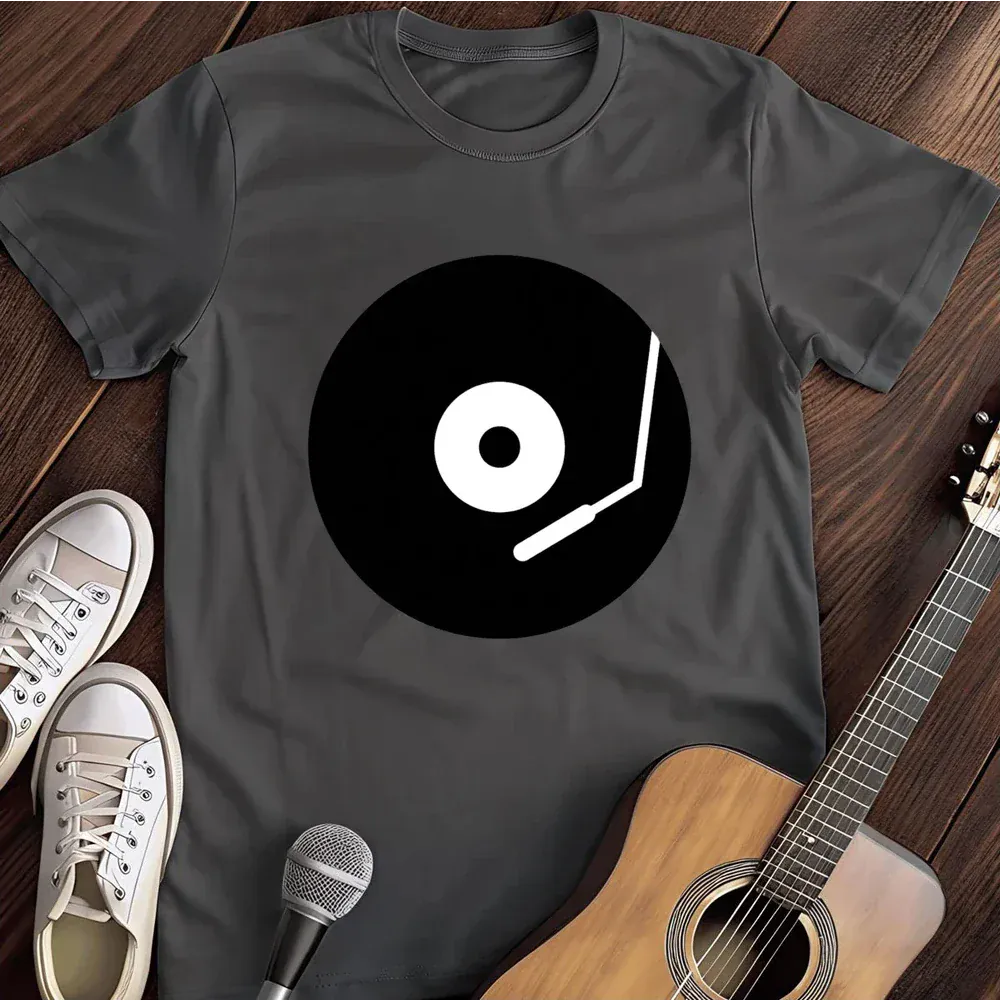 Printify T-Shirt Drop That Needle Vinyl Vibes T Shirt