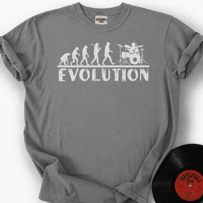 Printify T-Shirt Granite / S Drummer Evolution Premium T-Shirt