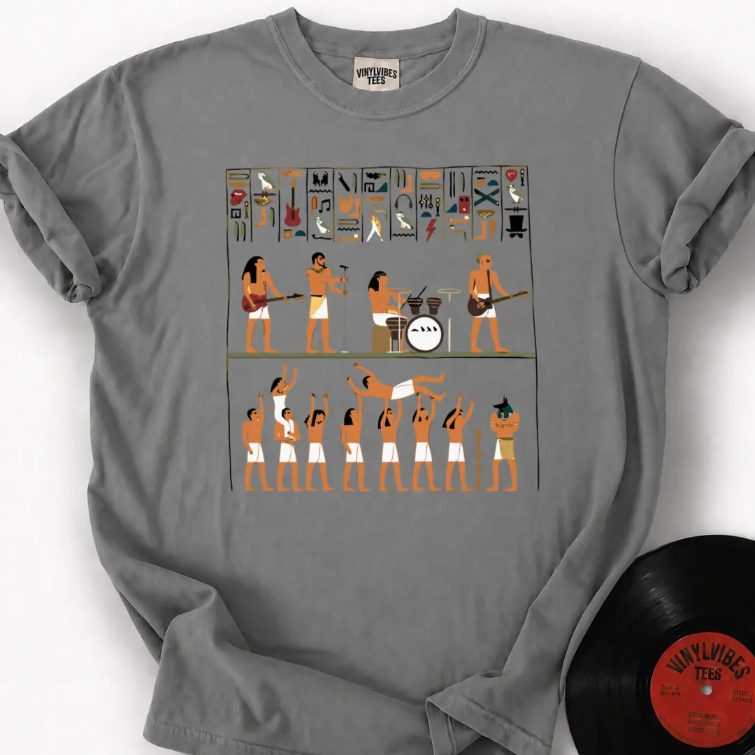 Printify T-Shirt Granite / S Egyptian Rockband Premium T-Shirt
