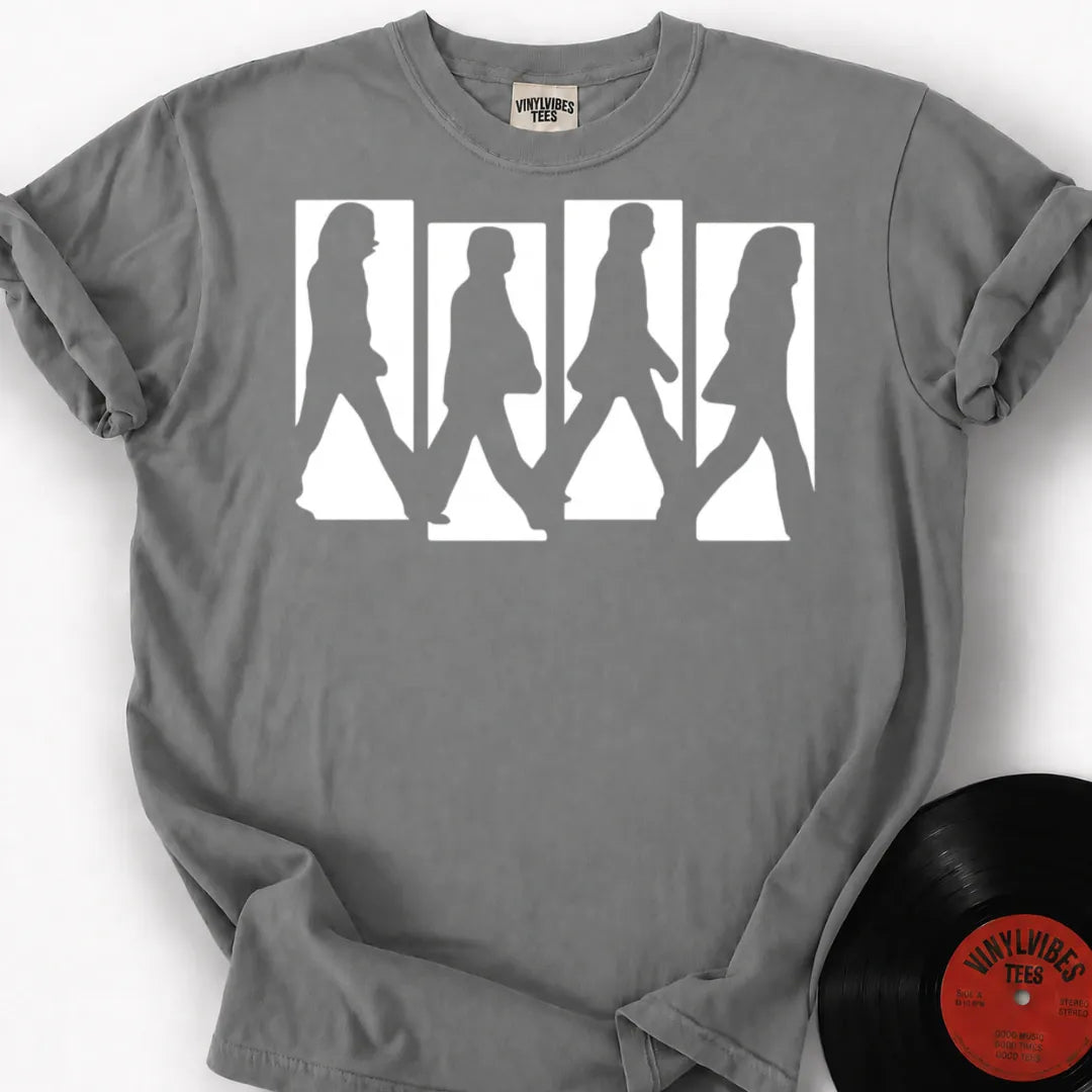 Printify T-Shirt Granite / S Fab Four Premium T-Shirt