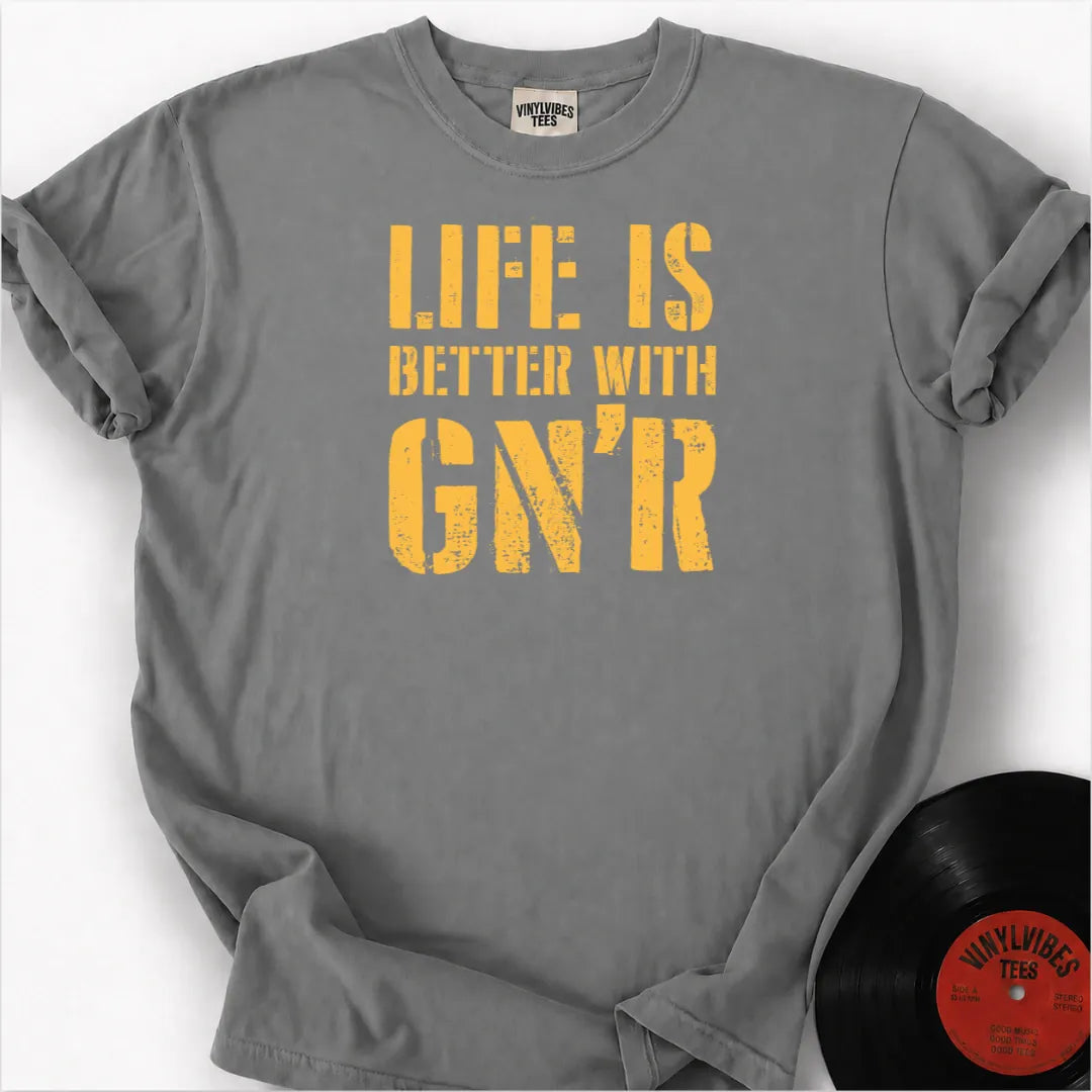 Printify T-Shirt Granite / S GN'R Vibes Premium T-Shirt
