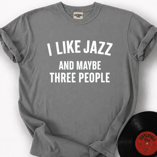 Printify T-Shirt Granite / S I Like Jazz Premium T-Shirt
