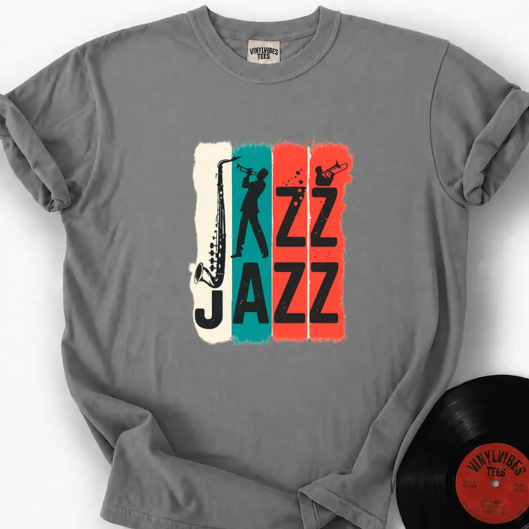 Printify T-Shirt Granite / S Jazz Jazz Premium T-Shirt