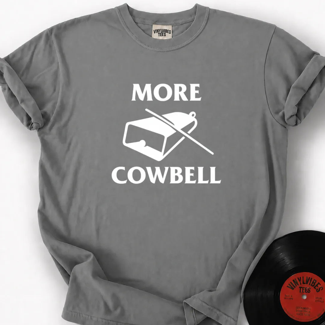 Printify T-Shirt Granite / S More Cowbell Premium T-Shirt