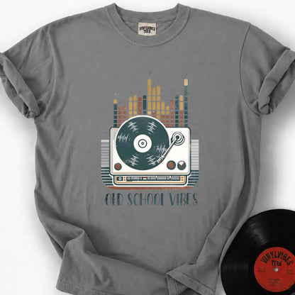 Printify T-Shirt Granite / S Old Skool Vibes Premium T-Shirt