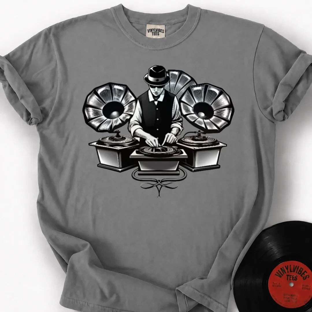 Printify T-Shirt Granite / S Oldskool DJ