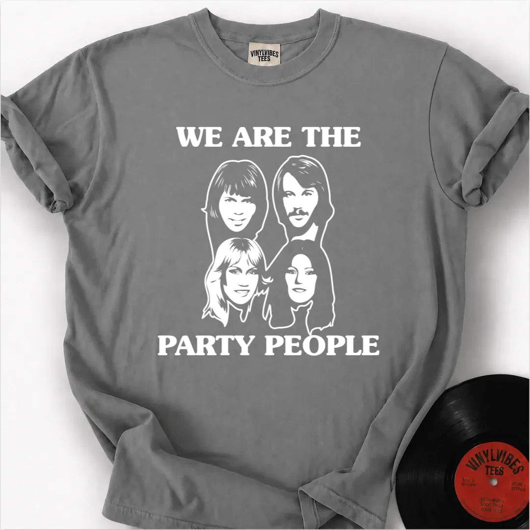 Printify T-Shirt Granite / S Party People Premium T-Shirt