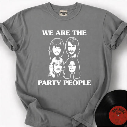 Printify T-Shirt Granite / S Party People Premium T-Shirt