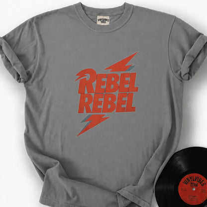 Printify T-Shirt Granite / S Rebel Rebel Premium T-Shirt
