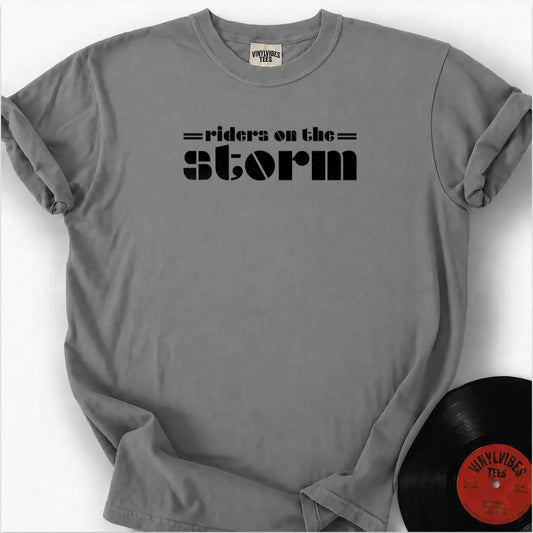 Printify T-Shirt Granite / S Riders On The Storm Premium T-Shirt
