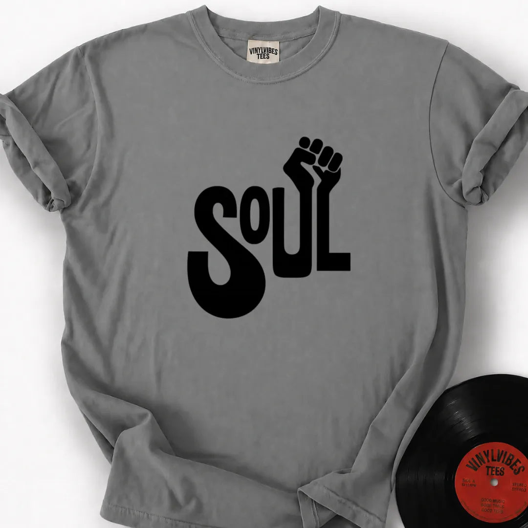 Printify T-Shirt Granite / S Soul Fist Premium T-Shirt