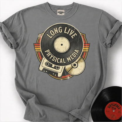 Printify T-Shirt Granite / S The Analog Trinity Premium T-Shirt