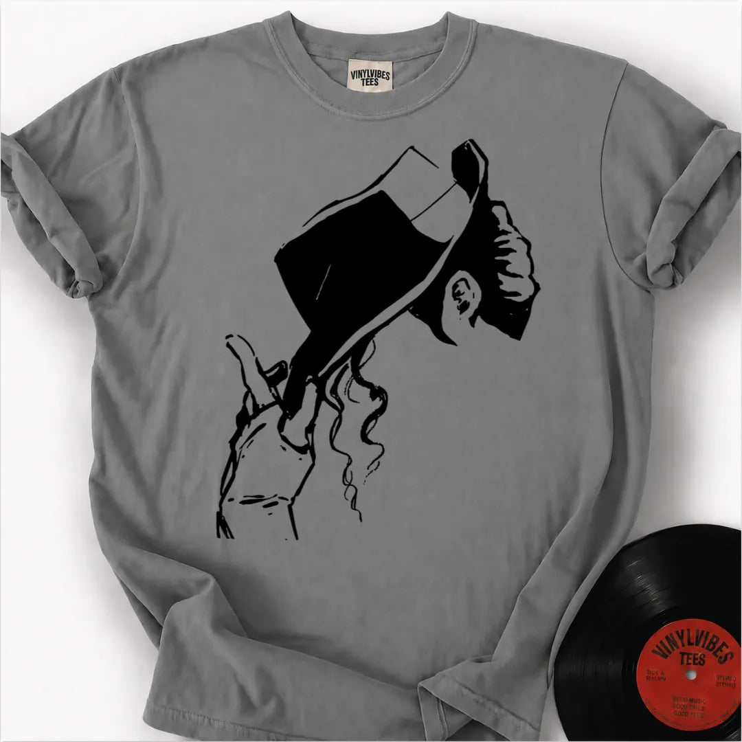 Printify T-Shirt Granite / S The Hat Tip Premium T-Shirt