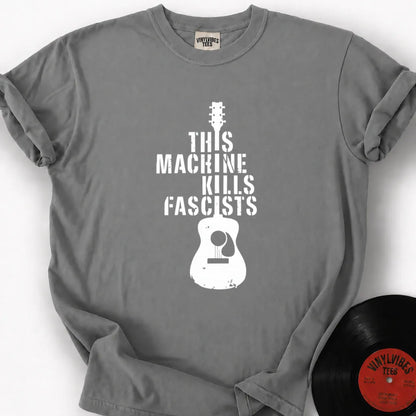 Printify T-Shirt Granite / S This Machine Kills Fascists Premium T-Shirt
