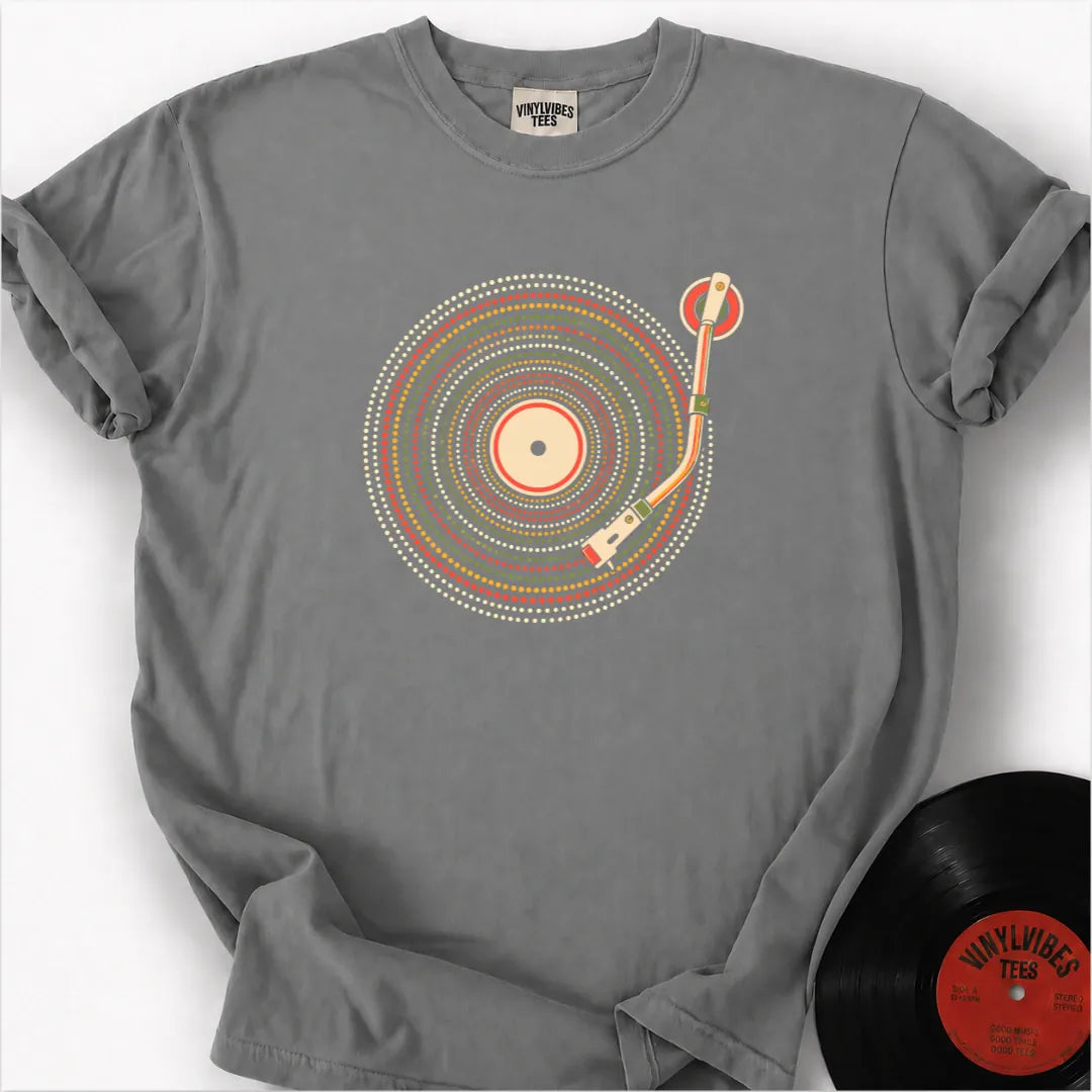 Printify T-Shirt Granite / S Vinyl Dots Colors Premium T-Shirt